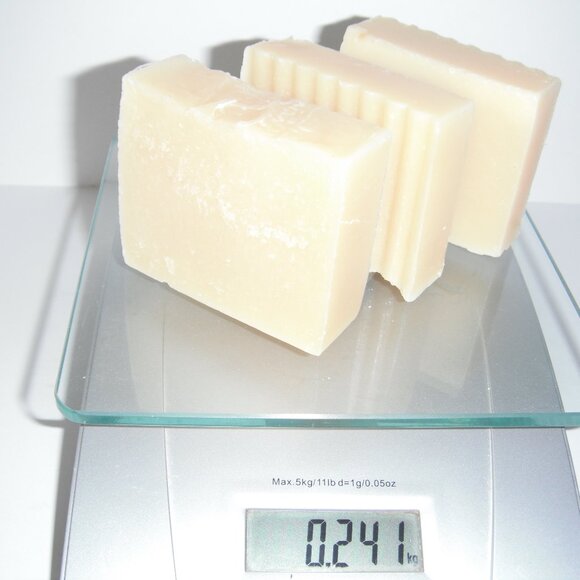 All Natural Vegan 100% Pure Handmade Soap 230g (8oz) Plant-Based Cold Processed - Picture 2 of 12